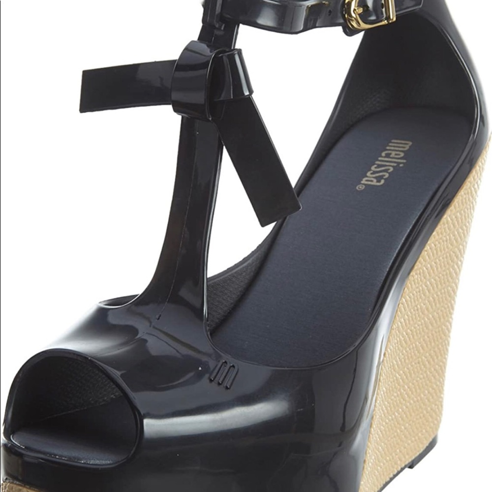 Melissa Wedge Bow Sandal